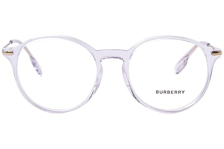 Amazon.com: BURBERRY Eyeglasses BE 2365 3024 Alisson Transparent